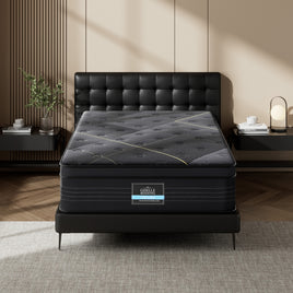 35cm Giselle Mattress King Single Bed Bamboo Pocket Firm Foam