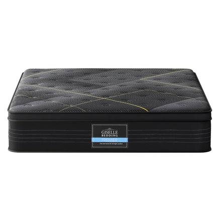 35cm Giselle Mattress Queen Bed Bamboo Pocket Firm Foam