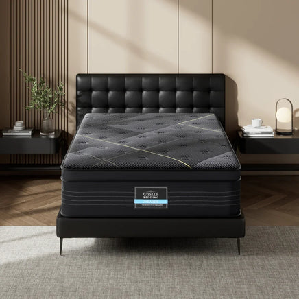 35cm Giselle Mattress Single Bed Bamboo Pocket Firm Foam