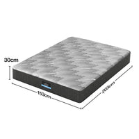 Giselle 30cm Queen Mattress with Edge Support and 5-Zone Comfort