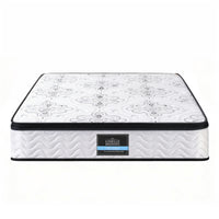 Giselle Bedding King Mattress 30cm Pocket Spring Euro Top Medium Firm Foam