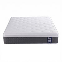 Levitex Queen Mattress Lumbar Support, 5-Zone Pocket Springs & 2-Row Hardened Edges for Deep Sleep, Cooling Gel Memory & Egg-Crate Foam