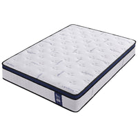 Levitex 35CM King Mattresses Gel Memory Foam and 7-Zone Ergonomic Pocket Spring, Anti-Roll Dual-Row Edge, Undisturbed Deep Sleep For Restless Couples, Triple Cooling System