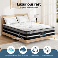 Giselle Bedding 35cm Mattress Cool Gel Memory Foam Queen