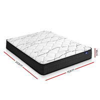 Giselle Bedding 16cm Mattress Medium Firm Queen