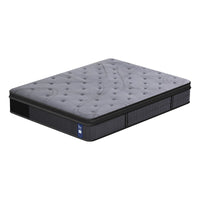 Levitex Double Mattress 33 cm 7-Zone Pocket Spring 8.0 Extra Firm with Dual-Row Edge Support & Breathable Knit Cover