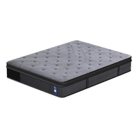 Levitex king Mattress 33 cm 7-Zone Pocket Spring 8.0 Extra Firm with Dual-Row Edge Support & Breathable Knit Cover