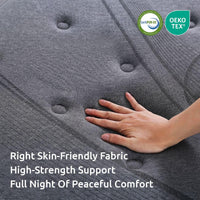 Levitex Single Mattress 33 cm 7-Zone Pocket Spring 8.0 Extra Firm with Dual-Row Edge Support & Breathable Knit Cover