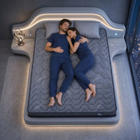 Levitex King Mattress 25 cm Hybrid Pocket Spring with 4cm Egg Crate Foam for Deep Sleep Bamboo Charcoal Fabric