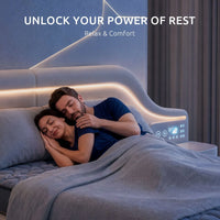 Levitex King Mattress 25 cm Hybrid Pocket Spring with 4cm Egg Crate Foam for Deep Sleep Bamboo Charcoal Fabric