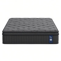 Levitex Double Mattress 34 cm 5-Zone Pressure Relief  Pocket Spring with Reinforced Edge Support & Breathable Gel Memory Foam Hybrid Mattress