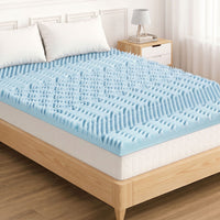 Giselle Bedding Memory Foam Mattress Topper 7-Zone 5cm King