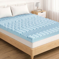 Giselle Bedding Memory Foam Mattress Topper 7-Zone 8cm King