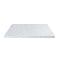 Giselle Bedding 8cm Memory Foam Mattress Topper 7-Zone Graphite King Single