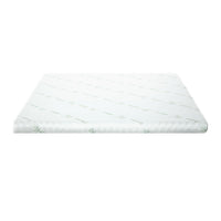 Giselle Bedding Memory Foam Mattress Topper Cool Gel Bed Mat Bamboo 10cm Single
