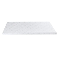 Giselle 8cm Memory Foam Mattress Topper Gel Egg Crate Foam Bamboo Queen