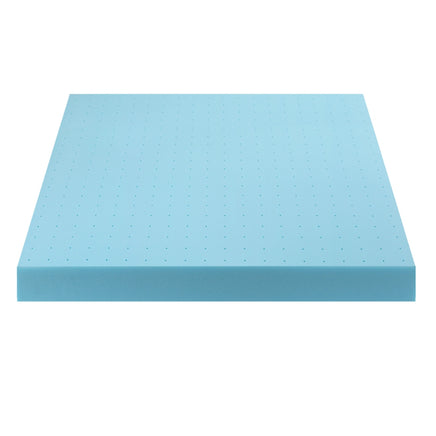 Giselle 12cm Memory Foam Mattress Topper Ventilated Cool Gel Bamboo Cover Double