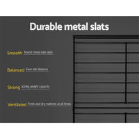 Bed Frame Double Size Metal Frame DANE