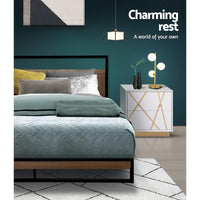 Bed Frame Double Size Metal Frame DANE