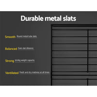 Bed Frame King Size Metal Frame DANE