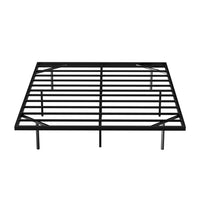 Artiss Double Bed Frame,Floating Metal Bed Frame with Smart LED Lights - Sturdy Metal Platform Bed Base, Silent Design, Tool-Free Assembly, 300KG Capacity for Home/Hotel/Master Bedroom