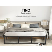 Bed Frame King Size Metal Frame TINO