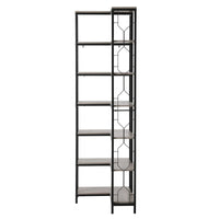 Artiss 6 Tiers Bookshelf Corner Shelf Bookcase Display Shelves Oak
