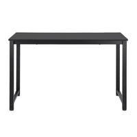 Computer Desk Home Office Study Table Black 120CM