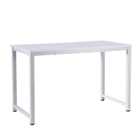 Computer Desk Home Office Study Table White 120CM