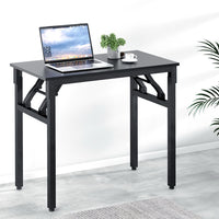 Computer Desk Foldable Balck 80CM