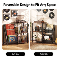 Artiss Record Player Stand with 3-Tier Vinyl Record Storage Turntable Stand