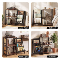 Artiss Record Player Stand with 3-Tier Vinyl Record Storage Turntable Stand