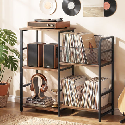 Artiss Record Player Stand with Vinyl Record Storage Turntable Stand