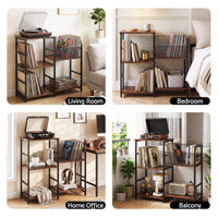 Artiss Record Player Stand with Vinyl Record Storage Turntable Stand