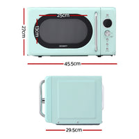 Devanti 20L Microwave Oven 700W Green