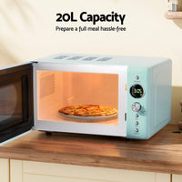 Devanti 20L Microwave Oven 700W Green