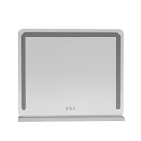 Embellir Makeup Mirror 60x50cm Hollywood Vanity with LED Light Tabletop White