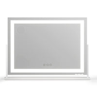 Embellir Makeup Mirror 80x58cm 360? Rotatable Vanity Mirror with Lights Bright Light Strip Adjustable