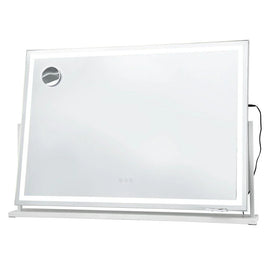 Embellir 100x70cm Makeup Mirror 360 degree Rotatable Vanity Mirror 10x magnifing