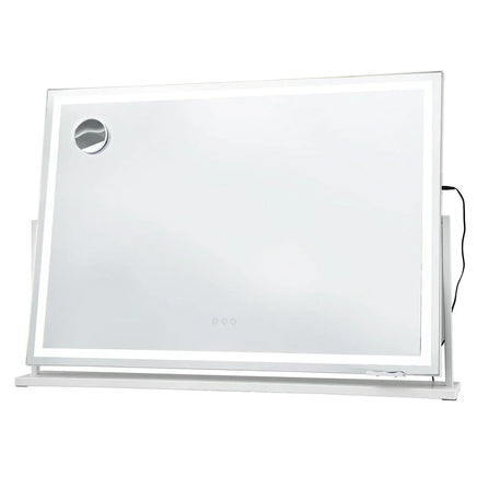 Embellir 100x70cm Makeup Mirror 360 degree Rotatable Vanity Mirror 10x magnifing