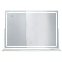 Embellir 100x70cm Makeup Mirror 360 degree Rotatable Vanity Mirror 10x magnifing