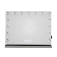 Embellir Bluetooth Makeup Mirror 58x46cm Hollywood Vanity with LED Light Wall