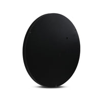 Embellir 2 Wall Mirror Makeup 60cm Home Decor Framed Mirrors Bathroom Round Black