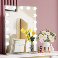 Embellir Makeup Mirror 43x61cm Hollywood Vanity with LED Light Tabletop Wall