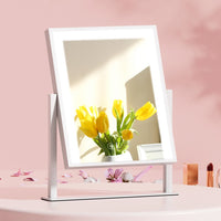 Embellir Makeup Mirror 25x30cm Hollywood Vanity with LED Light Rotation White