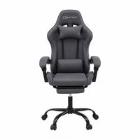 Artiss Gaming Office Chair Fabric Ergonomic with 2 Point Message Grey