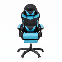 Artiss Gaming Office Chair with 8 Point Message Reline Ergonomic Blue