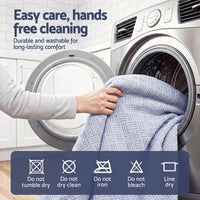 Giselle Cooling Mattress Protector Waterproof Deep Pocket Fitted Cover King