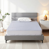 Giselle Cooling Mattress Protector Waterproof Deep Pocket Fitted Cover Single