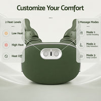 Livemor Electric Neck Massager with Heat for Shoulder,Back Wireless Massage | 4D Shiatsu Kneading Massager with Heat, Cordless Portable Muscle Relaxer, Soothes Shoulder Tension for Home, Office, and Car